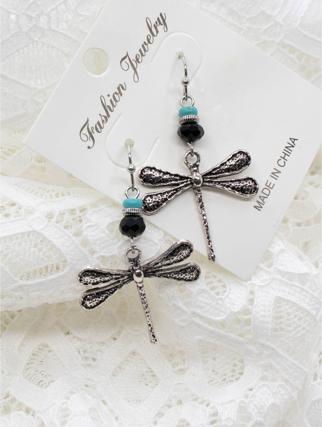 Dragonfly Earring (925 Silver)