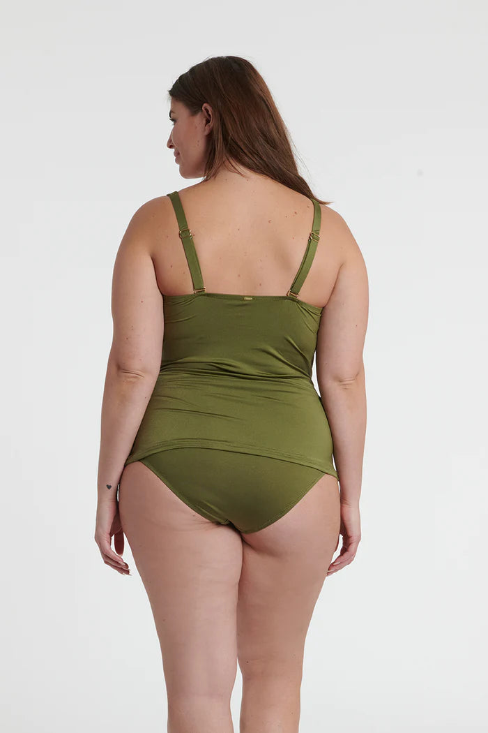 Duck Green Tankini Swim Top