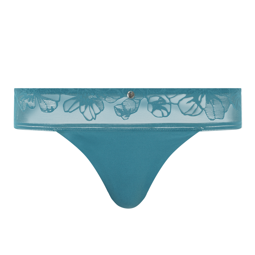 Femilet Kristen Blossom  Thong - Blue Manhattan