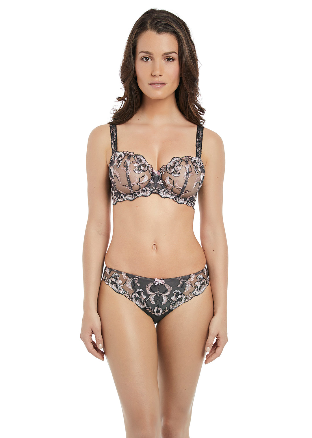 Angelina UW Bra - Smokey Rose - Sheer Essentials Lingerie & Swim