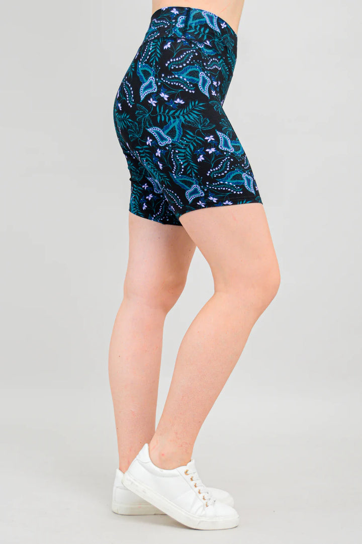 Hallie Bamboo Shorts - Fantasia - Size 2 X