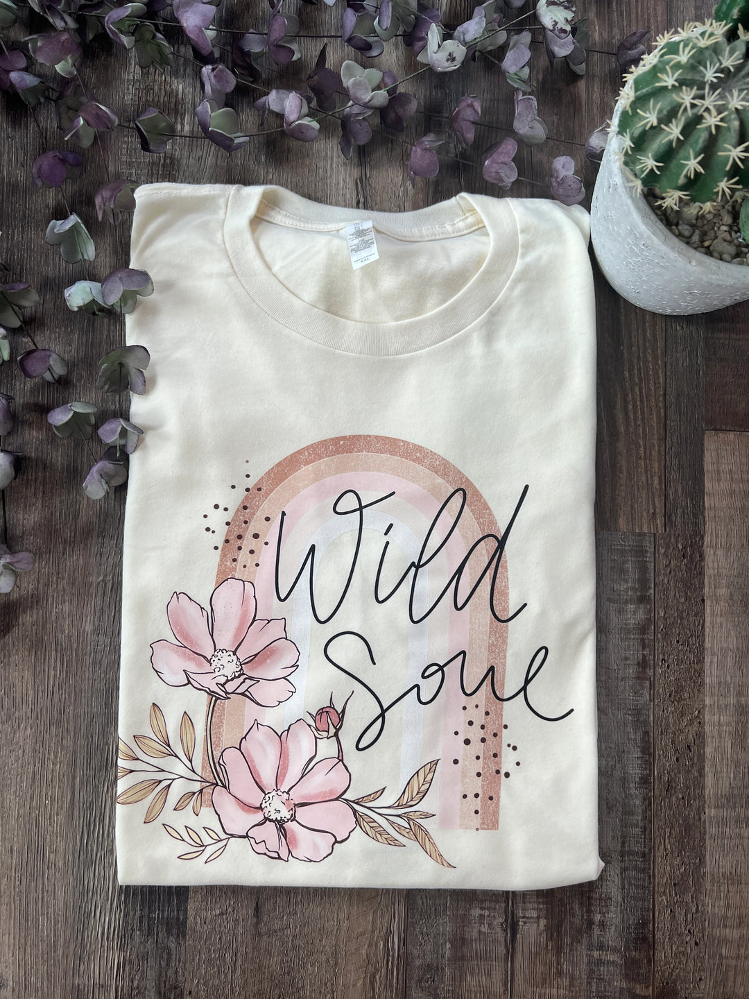 Wild Soul Ivory Graphic Tee