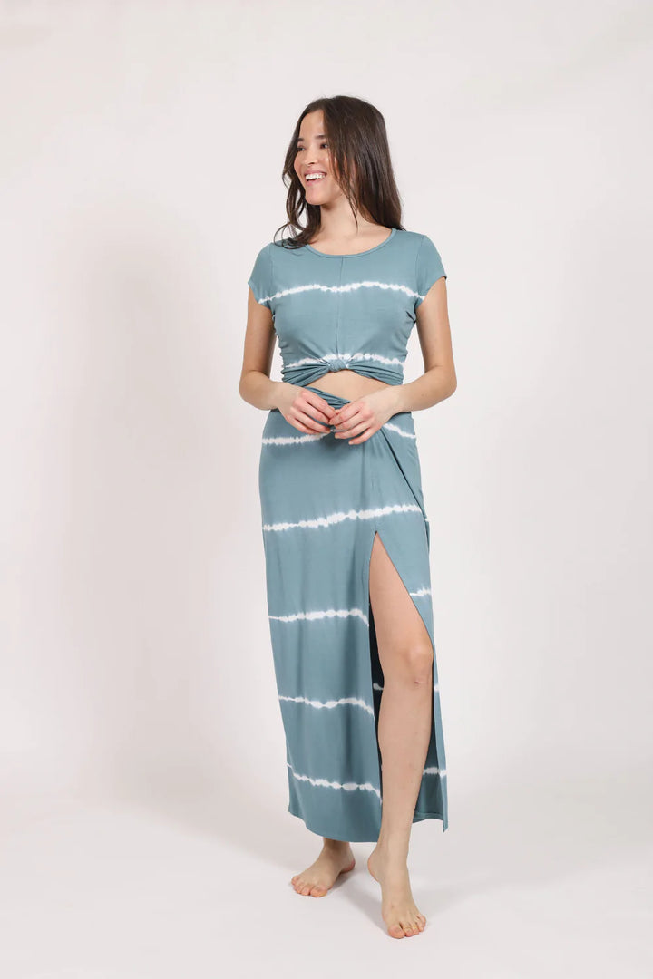 Buzios Maxi Skirt - Jade