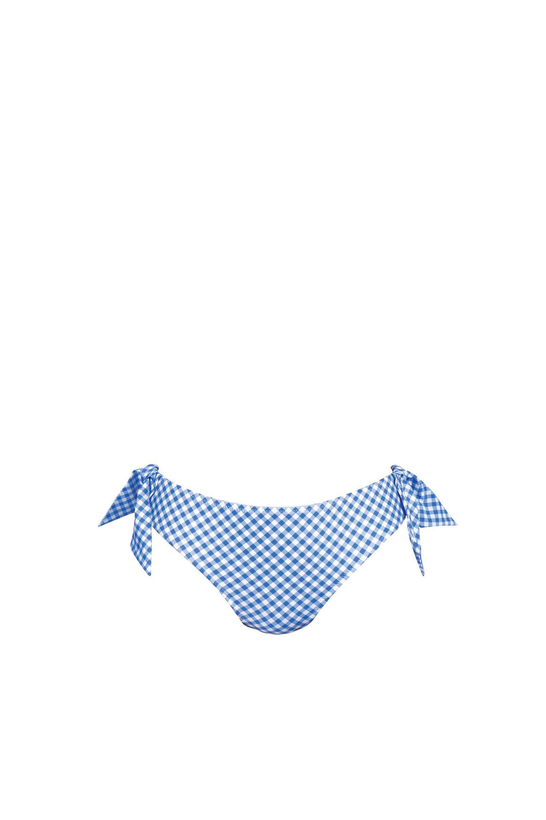 Blue Check Bikini Bottom - Sheer Essentials Lingerie & Swim
