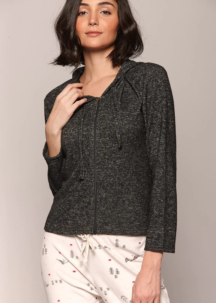 Zip Sweater and Jogger Pants Pajamas