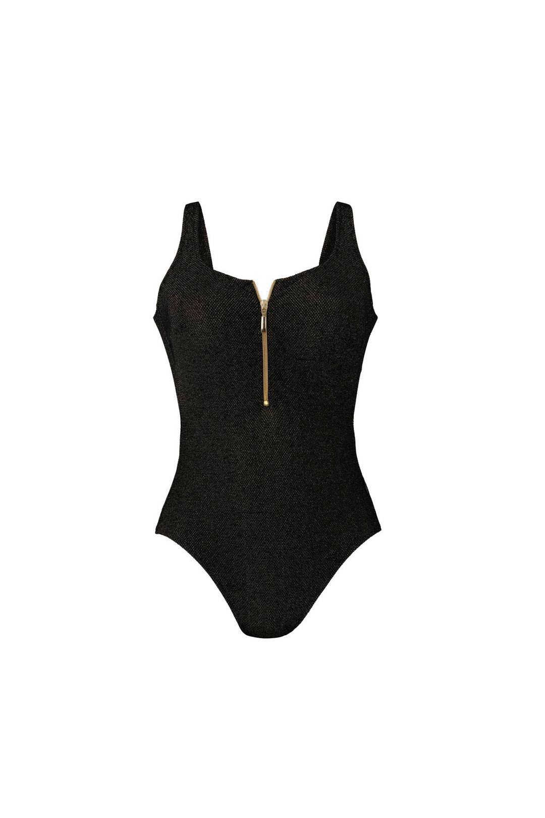 Sparkling Sand Elouise One-Piece Zip Front Swimsuit - Size E 14