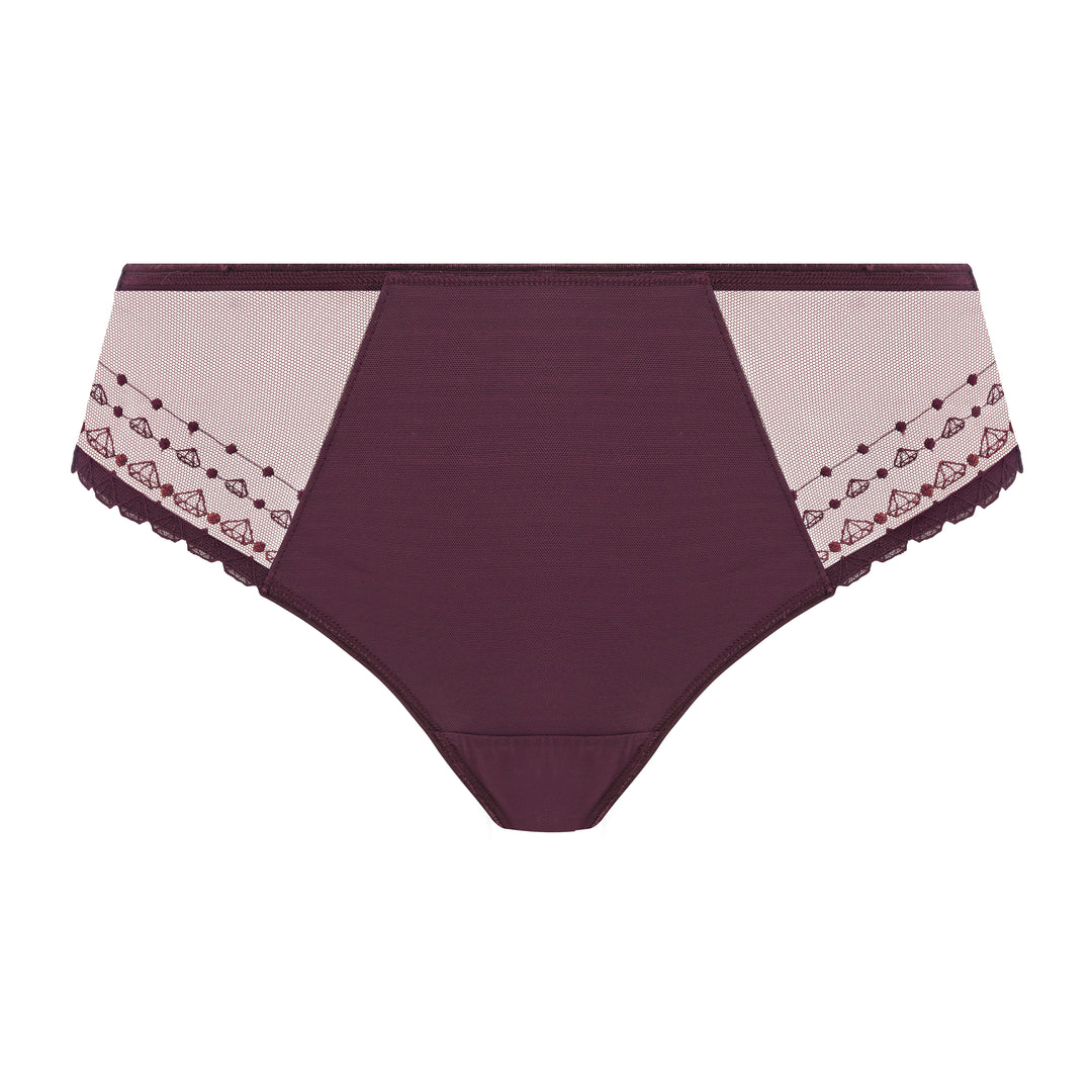 Elomi Matilda Thong -  Wine Diamond