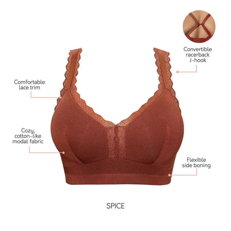 Parfait Dalis Bralette - Spice - Size F 42