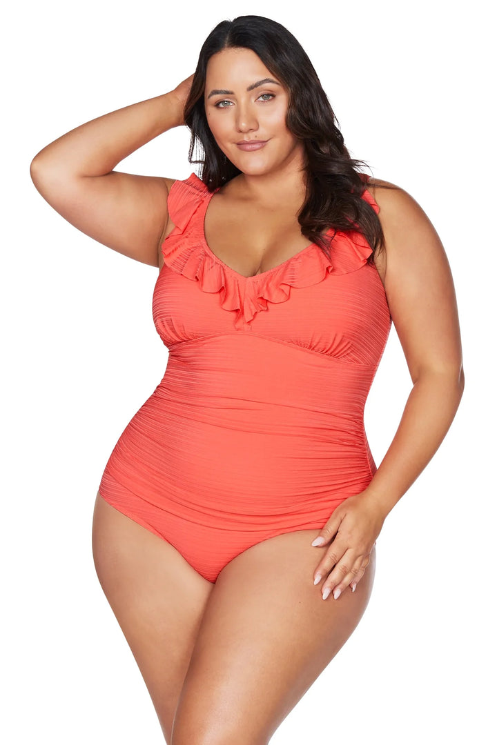 Aria Coral Manet One Piece