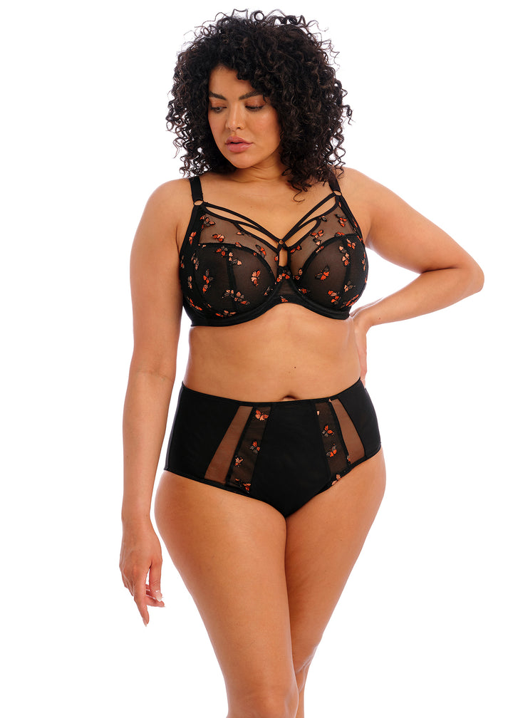 Sachi Underwire Plunge Bra - Butterfly