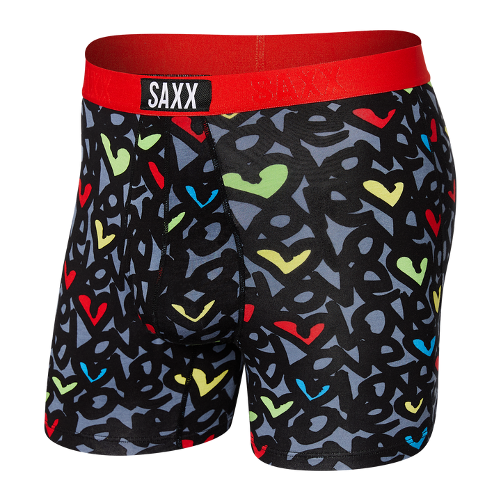 Saxx Ultra Super Soft Boxer Brief - Love is All