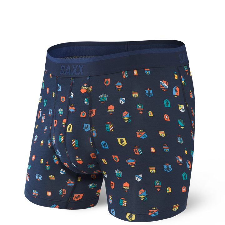 🇨🇦 Saxx Platinum  Boxer Brief- Navy Family Jewels