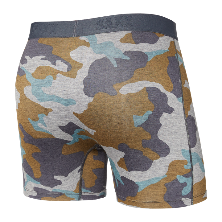 🇨🇦 Saxx Vibe Super Soft Boxer Brief - Grey Supersize Camo
