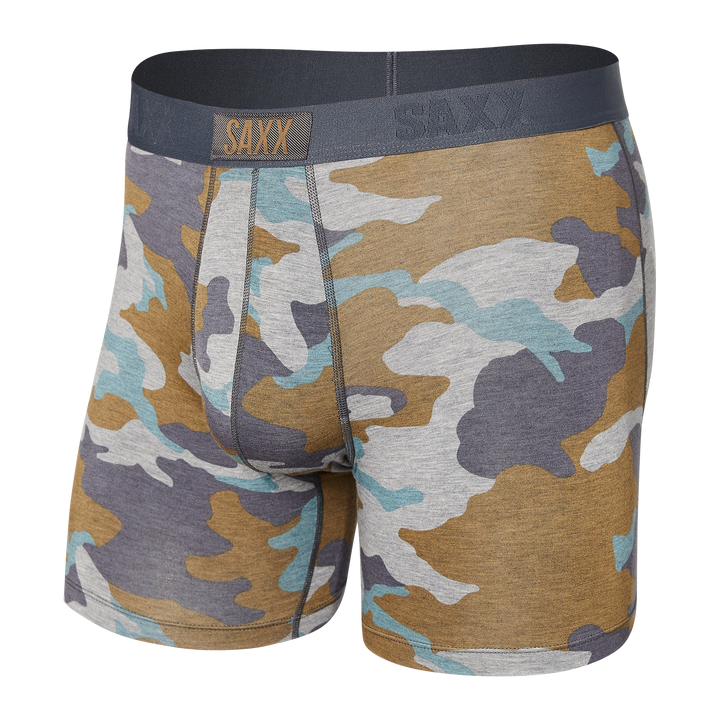 🇨🇦 Saxx Vibe Super Soft Boxer Brief - Grey Supersize Camo