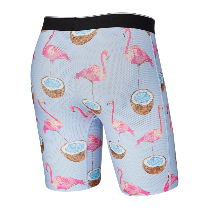 🇨🇦 Saxx Volt Breath Mesh Long Leg - Flamingo Dream