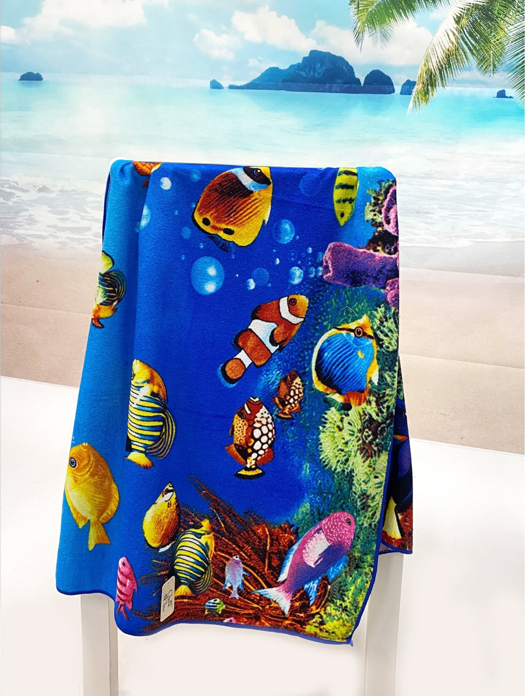 Summer Print Beach Towel