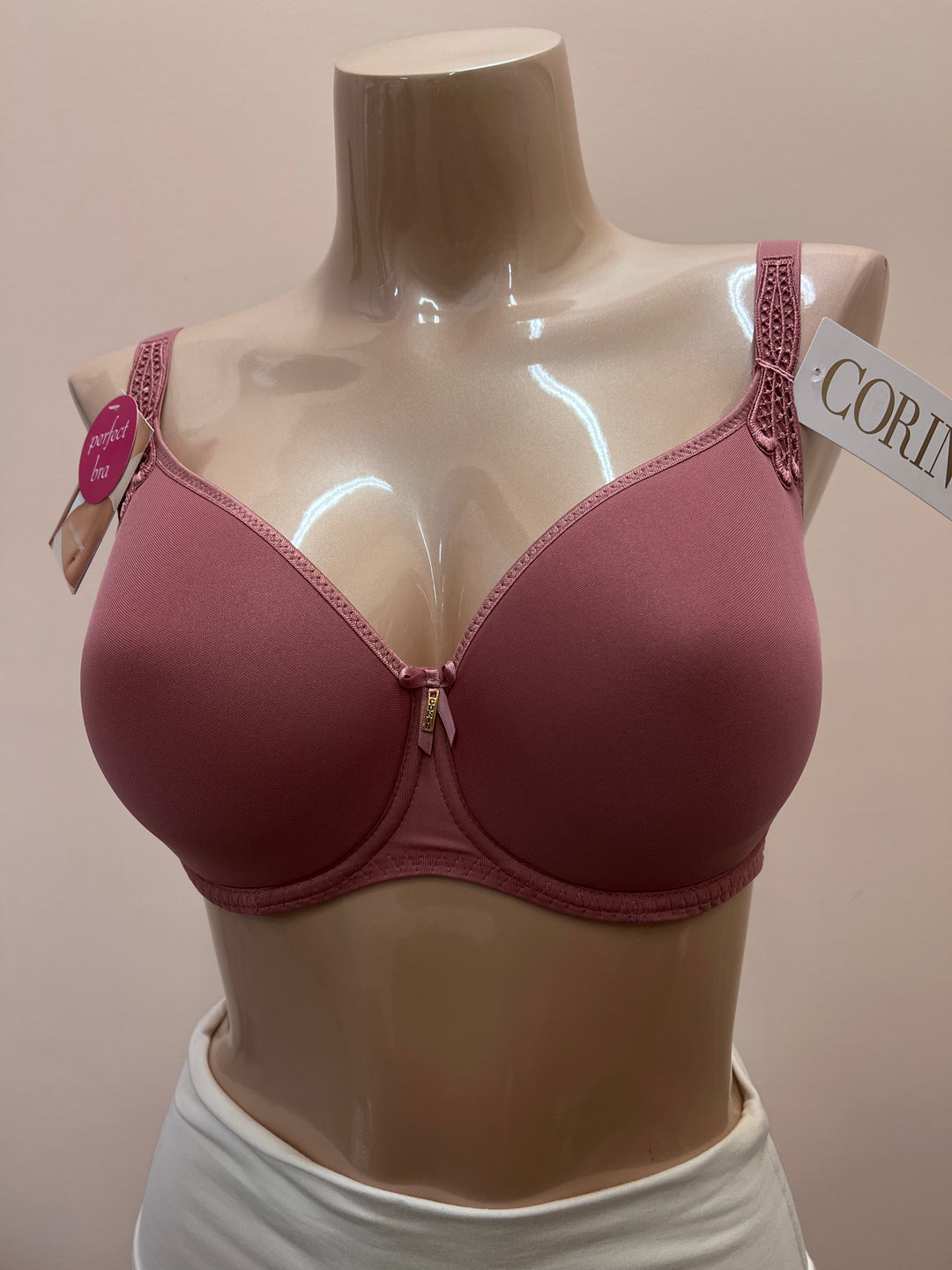 Virginia Underwire 3D Spacer Bra - Rose Portofino