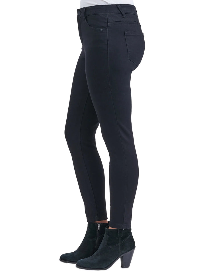 "Ab"solution® Black Modern High Rise Plus Ankle Length Jeans - Size 24W