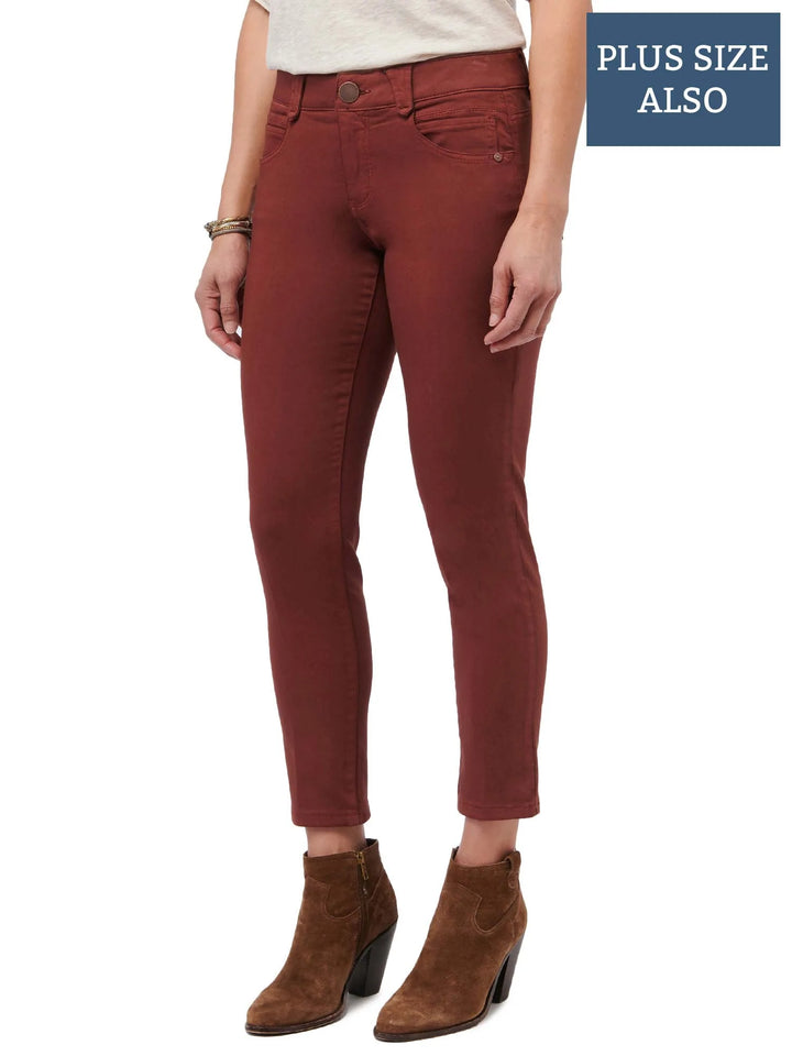 "Ab"solution® Ankle Length Plus Colored Jegging