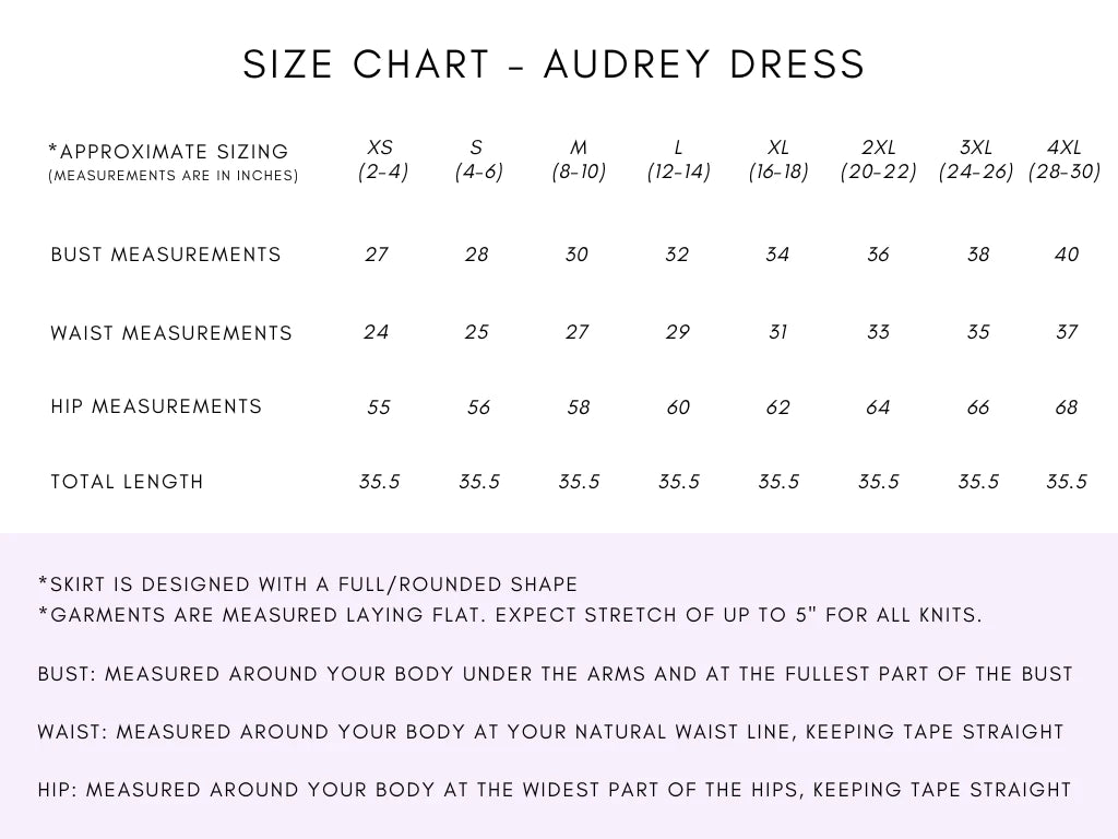 🇨🇦 Audrey A-Line Dress - Size 3 X