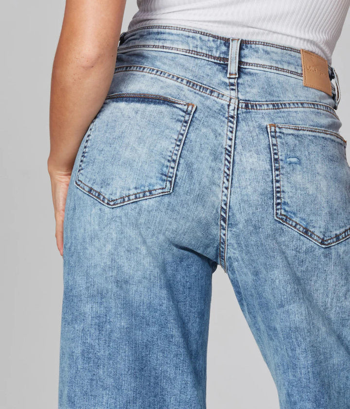 🇨🇦 Milan High Rise Wide Leg Jeans - Blue Mist