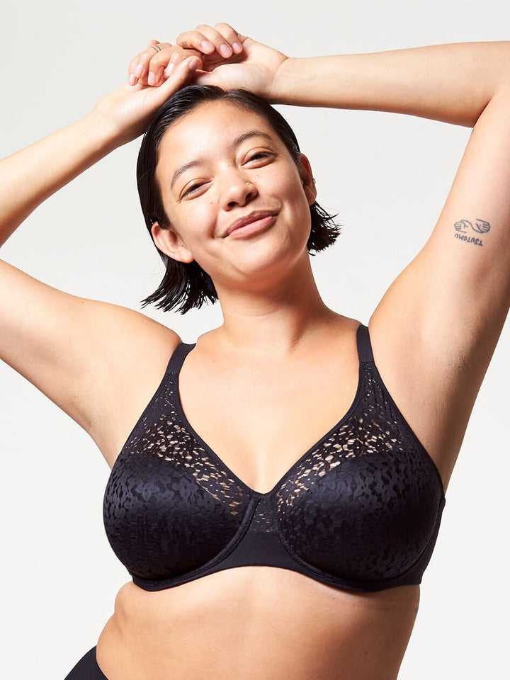 Chantelle Norah Molded Underwire Bra - Black