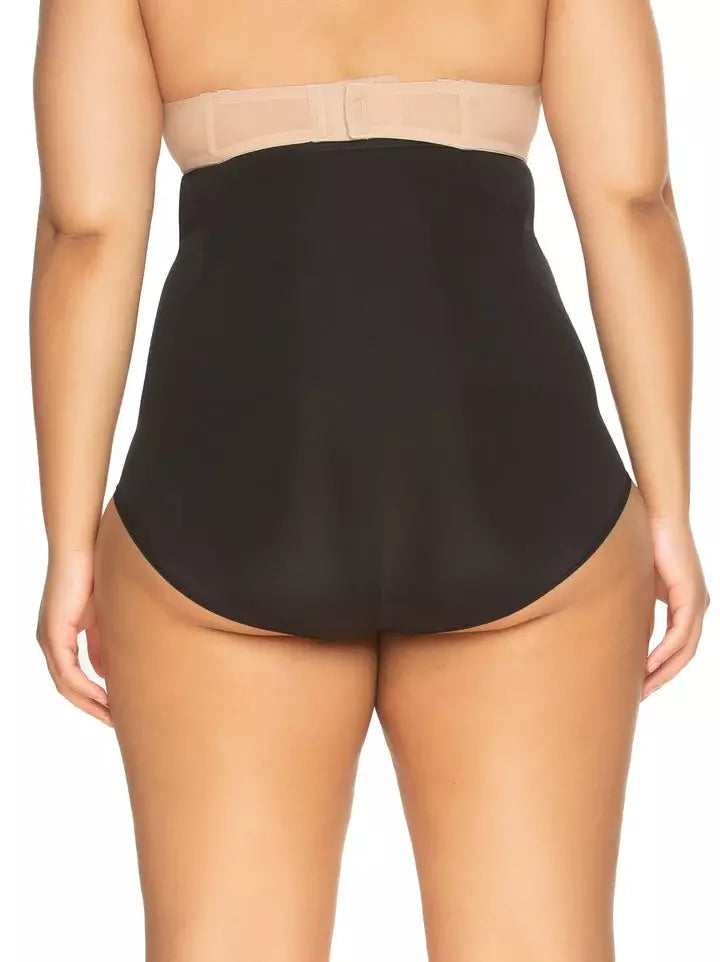 Spanx New & Slimproved Black Higher Power Panties, Barest, D 