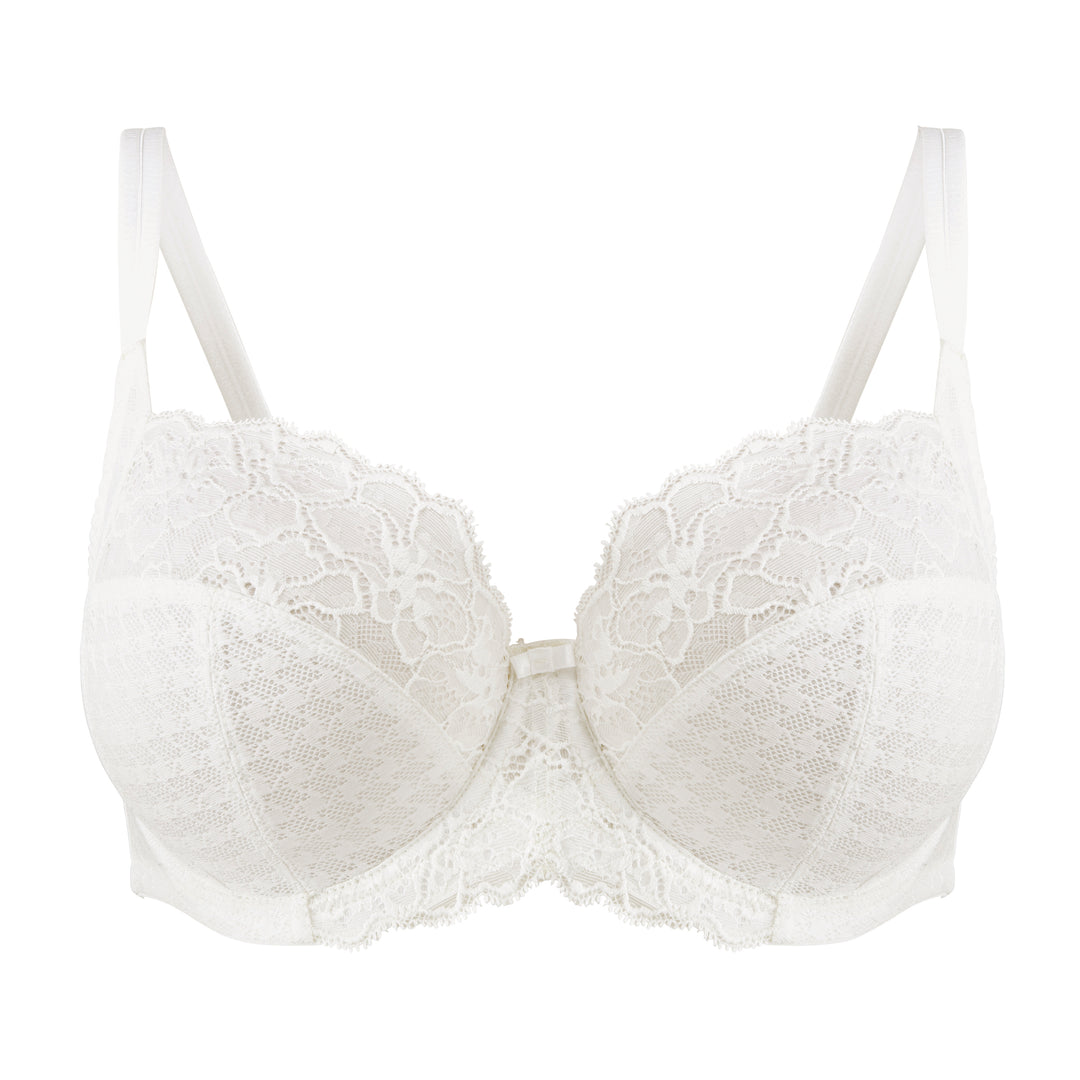 Panache Envy Full Cup Underwire Bra  - White - Size J 30