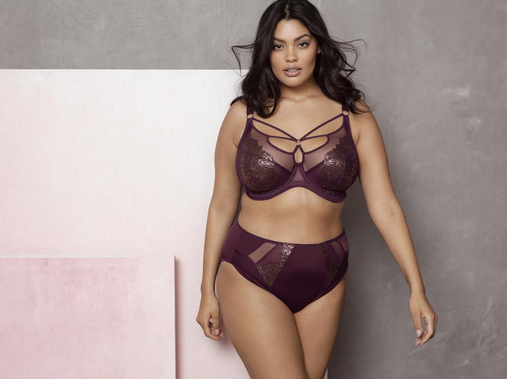 Elomi Eugenie Plunge Bra - Size J 34