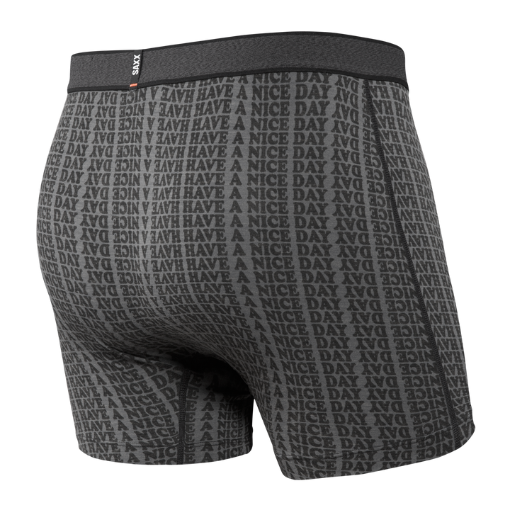 Saxx Viewfinder Boxer Brief - Grey Have a Nice Day