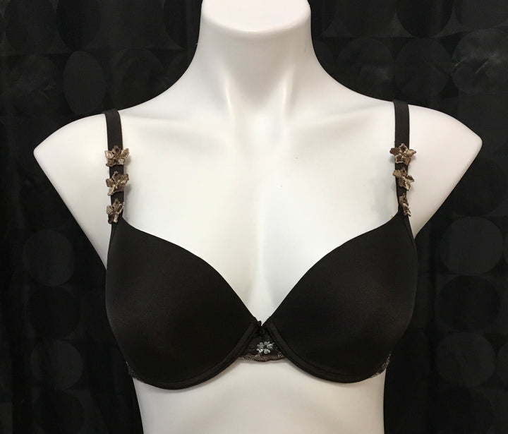 "Final Sale" Molded Plunge Bra - Size C 32