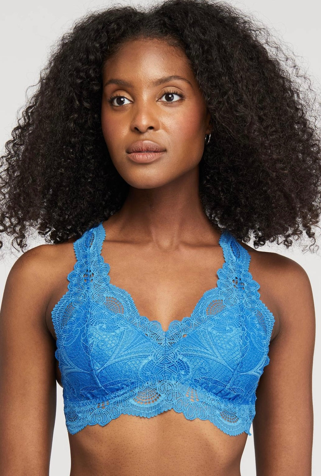 Lace Bralette In Royal Blue – Brielle Reid Boutique