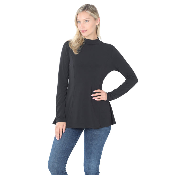Mock Neck Top