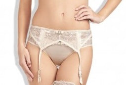 Pleasure State Ivy Rain Garter Belt - Size Small