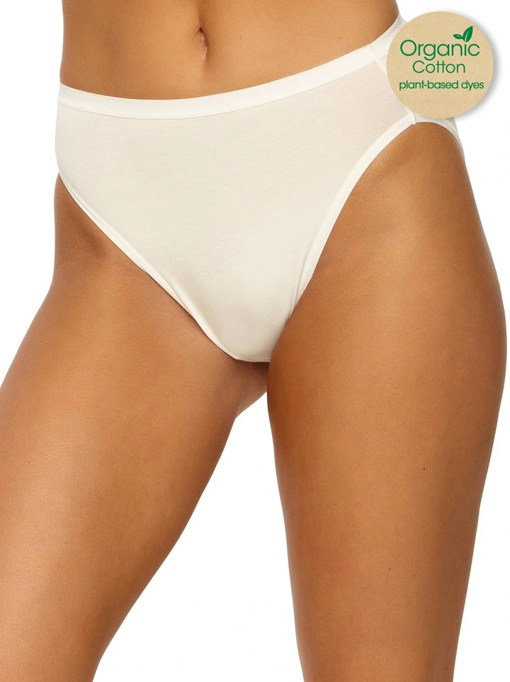 Naturally Soft Organic Hi Cut Panty