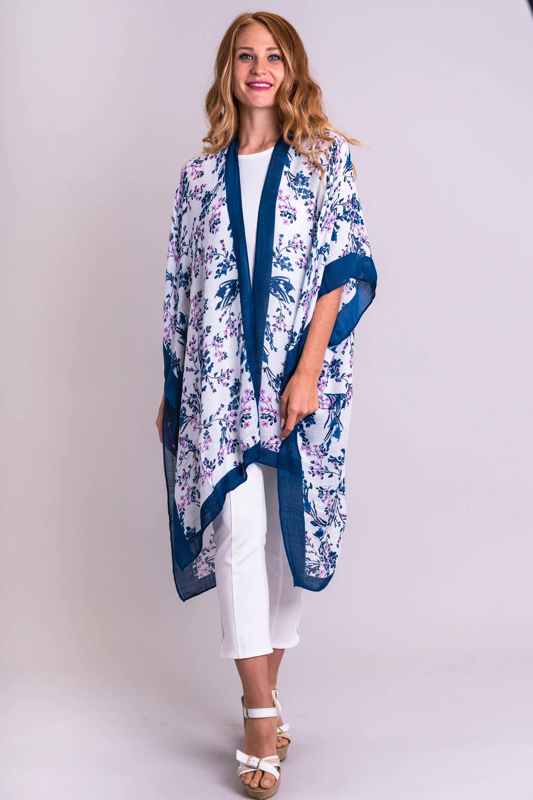 Blue Sky Darcy Kimono