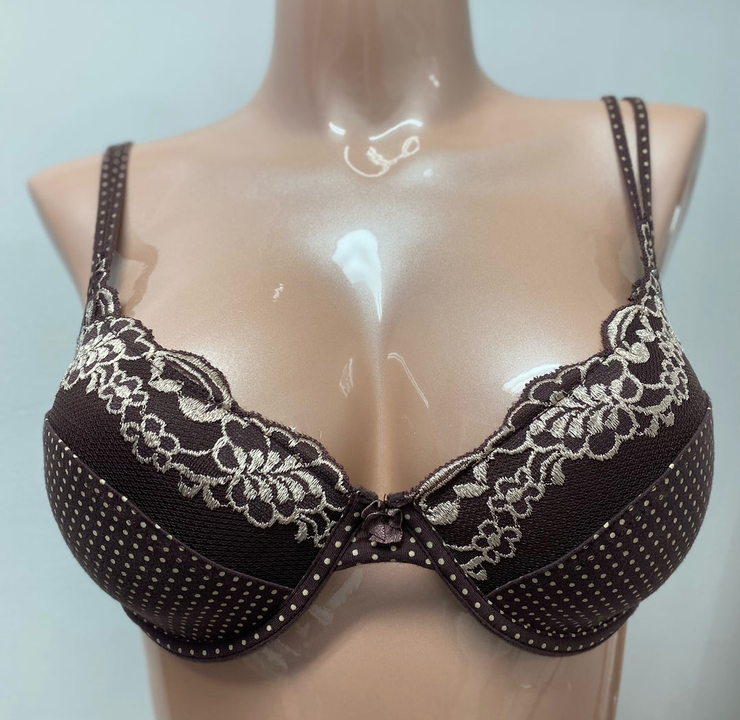 "Final Sale" René Rofé Underwire Plunge Bra