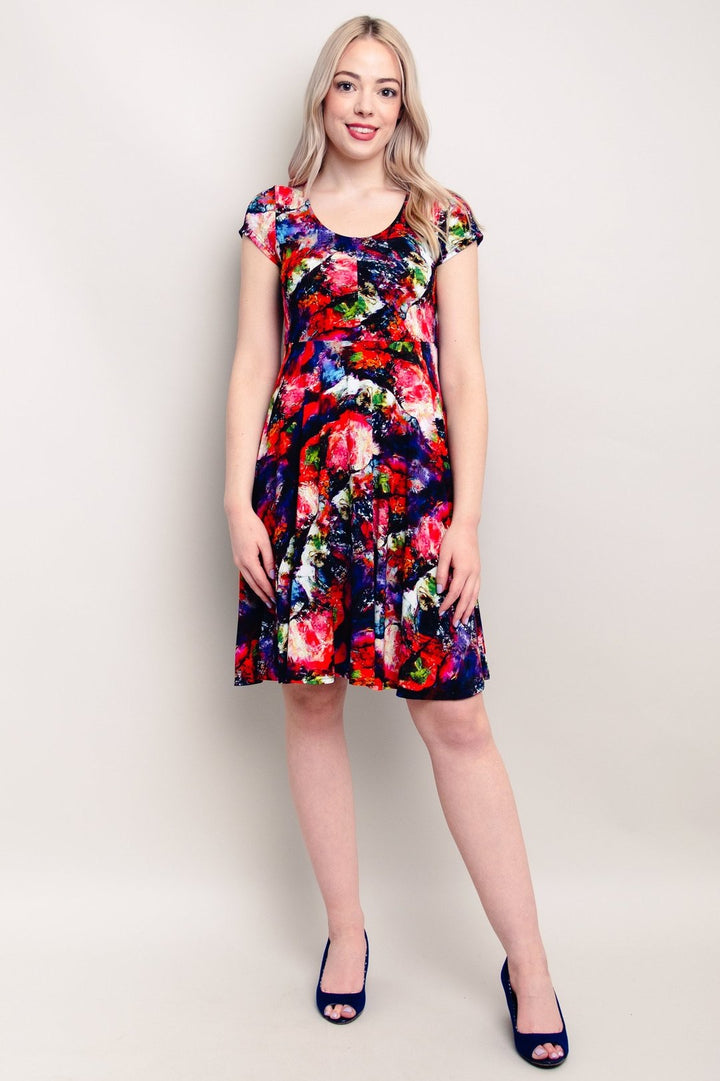 Nicola Bamboo Dress - Coral Dream - Size 4 X
