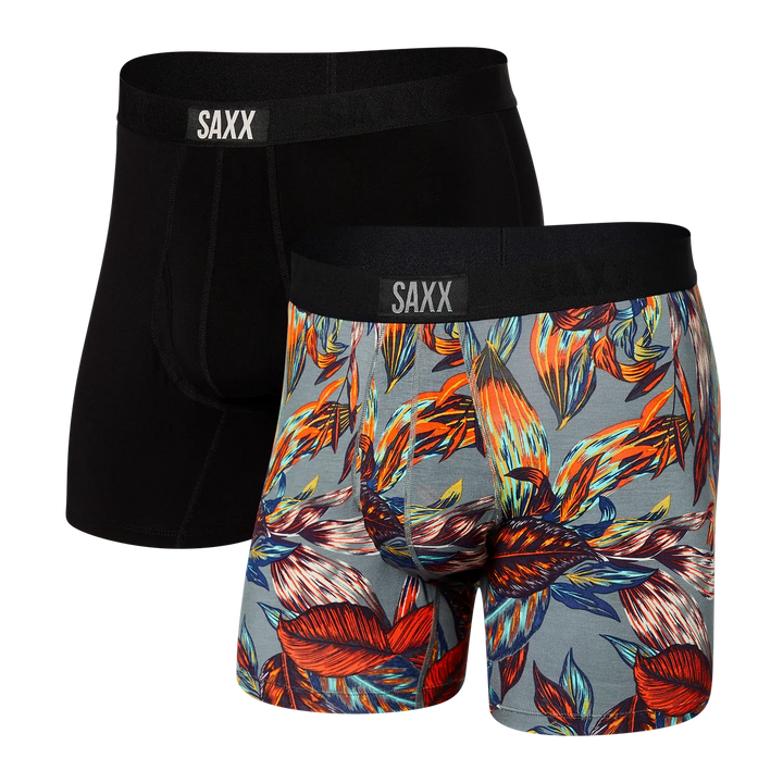 🇨🇦 Saxx Ultra 2 Pack Boxer Brief - Exotic Leaves