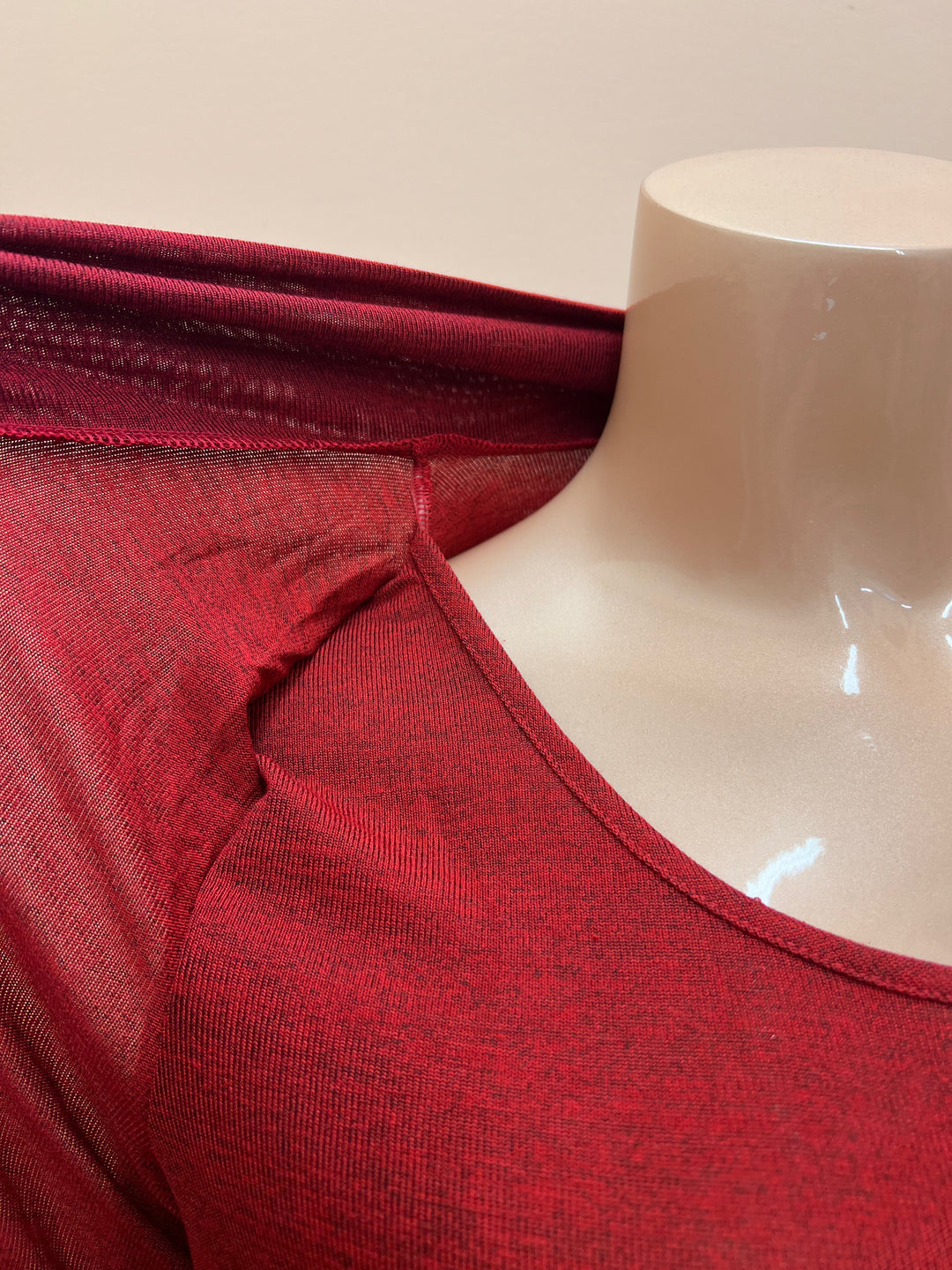 Papa Cardigan w/ Built-In Top - Red
