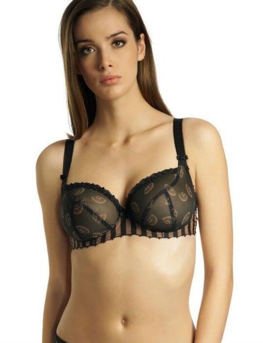 Fan-Tastic Balcony Plunge Bra - Size F 32