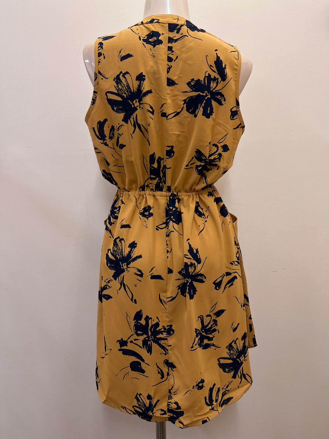 Papa Zip Front Shirt Dress - Size Medium