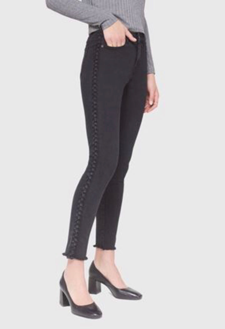 Alexa High-Rise Skinny Jeans - Vintage Black