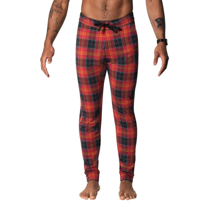 🇨🇦 Saxx Snooze Pant - Red Aberdeen - Size Small