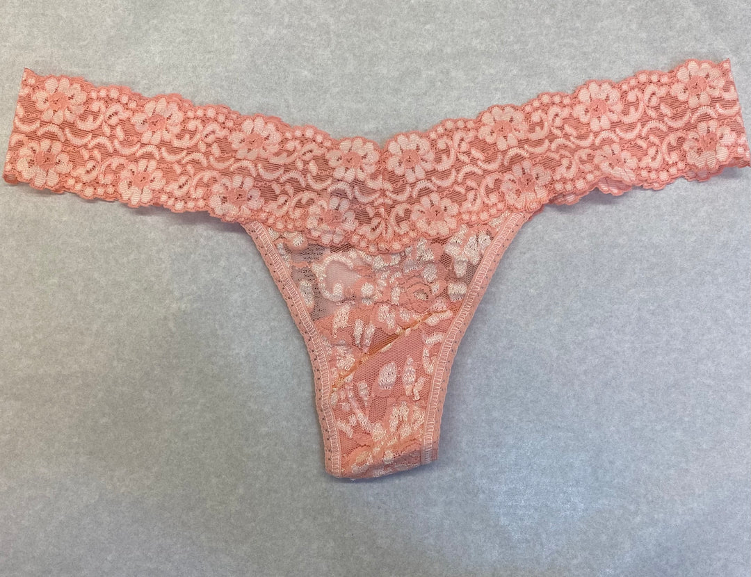 Cross-Dyed Low Rise Thong