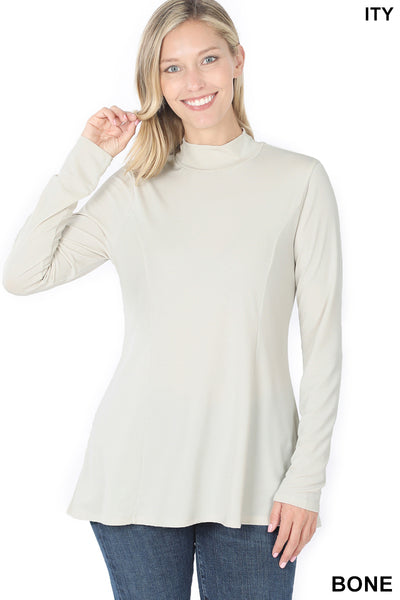 Mock Neck Top