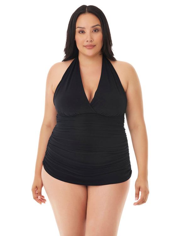 Magicsuit Yvonne One Pieces Swim Dress - Plus Size