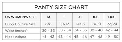 Curvy Couture Crochet Panty