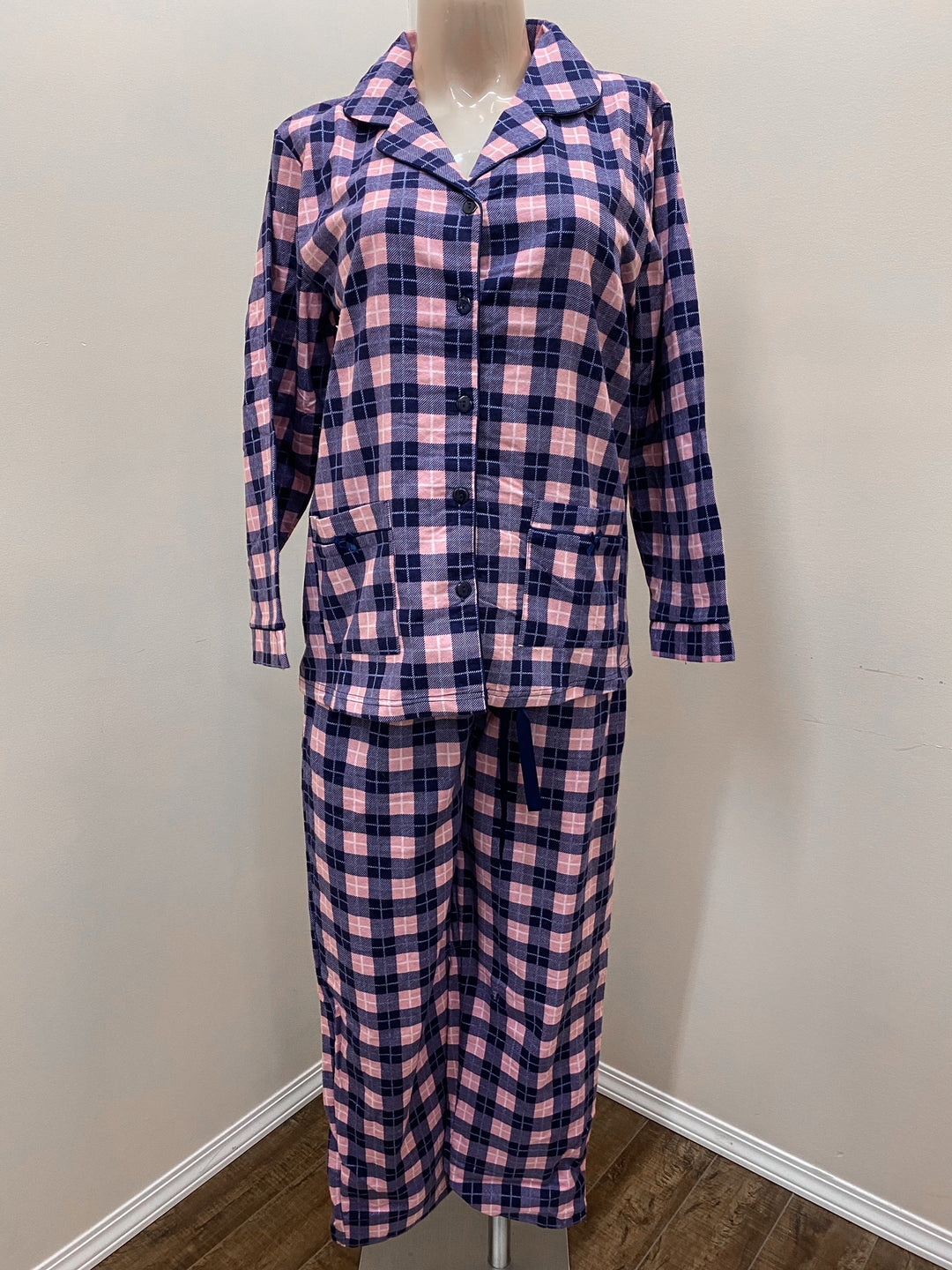 Brushed Cotton Flannel PJ Set - Size 2 X