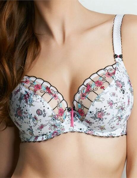 Ada Underwire Plunge Bra - Size F 30